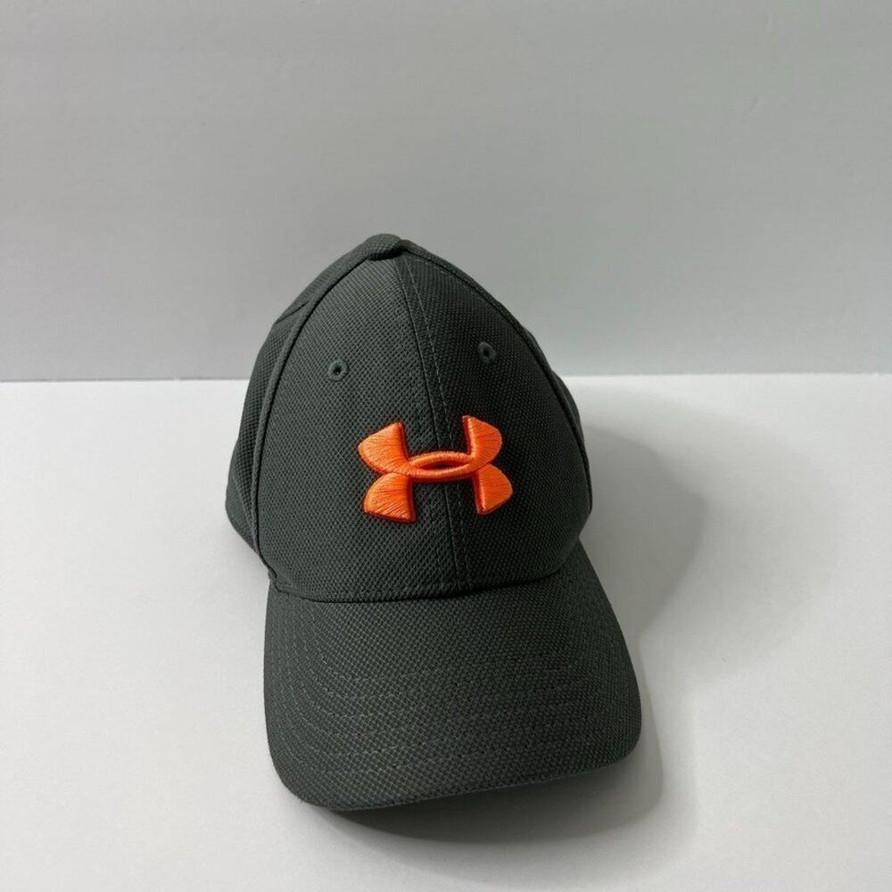 Under Armour Youth Hat  Classic Fit Stretch Gray Sz S/M
